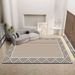Living Room Rug Large Size Gorgeous Gold Frame Design Bedroom Rug Plush Thickened Machine Washable Thickened Underlay Interior Decorative Rug_maomaolike.com
