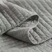 Solid Color 100% Cotton Air Conditioning Blanket - Lightweight Summer Bedspread With Quilted Cover_maomaolike.com