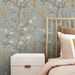 45cm*300cm Peel And Stick Floral Wallpaper – Removable Waterproof Self Adhesive Wall Decor For Bedroom Living Room, Renter Friendly_maomaolike.com