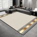 Living Room Rug Large Size Rug Abstract Geometric Pattern Bedroom Rug Plush Pile, Washable Thickened Underlay Bedside Rug Home Decor Rug_maomaolike.com