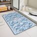 Bathroom Mat Toilet Mat Shower Mat Entrance Rug Absorbent Non-Slip Mat Soft Quick-Dry Machine Washable_maomaolike.com
