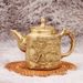 Creative Large Capacity Kirin Home Office Teapot Desktop Decoration Craft Pure Brass Ornament Wholesale_maomaolike.com