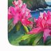 Washington Coast Rhododendrons In Watercolor Memory Foam Kitchen Mat Machine Washable Anti-Fatigue Mat Cushion Comfort Bath Mat Or Kitchen Rug_maomaolike.com