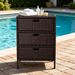 Patio PE Rattan Storage Cabinet, Wicker Pool Cabinet Organizer, Outdoor Towel RackOutdoor Towel Rack_maomaolike.com