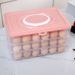 Egg Container, Egg Holder, Anti-fall Household Preservation Box, Storage Box With Lid, Transparent Refrigerator_maomaolike.com