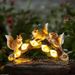 Outdoor Solar Light Resin Ornaments Gnome Dwarf Crafts Statue Light Lawn Decoration Ornaments Designer Deko Home Decor Deko Arredamento_maomaolike.com