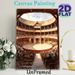 Globe Theatre Shakespeare Painting Poster, Warm-toned Watercolor-style Poster, Detailed Historic Theatre With Audience Scene, Infuses Literary_maomaolike.com
