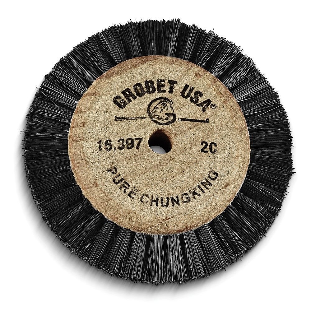 Grobet USA 2C Chungking Bristle Wood Hub Brush_maomaolike.com