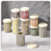 Sealed Plastic Food Container Grain Storage Jar Kitchen Miscellaneous_maomaolike.com