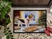Wire Fox Terrier Christmas Cookies Doormat Front Door Mat Indoor Outdoor Rugs For Entryway, Non Slip Washable Low Pile, 24H X 36W_maomaolike.com