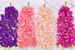 Artificial Wisteria Wall Hanging Purple Orchid String Indoor Decoration Mall Ceiling Arrangement Dense Silk Cloth Bean_maomaolike.com