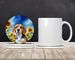 Beagle In Sunflowers Large Sandstone Coasters Pack Of 4 Absorbent Round Coasters Decor Gifts For Men Or Women, 4 In, Multicolor_maomaolike.com