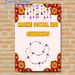 Indian Payal Themed Painting Poster, Vibrant Ethnic Traditional Decorative Poster, Cultural Festive Design Ideal For Home And Festival Celebration_maomaolike.com