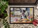 Decorating Easter Great Dane Doormat Front Door Mat Indoor Outdoor Rugs For Entryway, Non Slip Washable Low Pile, 24H X 36W_maomaolike.com
