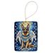 German Shepherd My Angel Porcelain Ornament Christmas Tree Hanging Decorations For Home Christmas Holiday, Rectangle, Gift, Multicolor_maomaolike.com