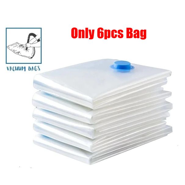 Vacuum With Valve Or Pump For Clothes Storing Large Plastic Compression Empty Bag Travel Accessories Storage Container_maomaolike.com