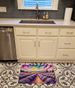English Lavender In Color Memory Foam Kitchen Mat Machine Washable Anti-Fatigue Mat Cushion Comfort Bath Mat Or Kitchen Rug_maomaolike.com