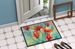 Wyoming Indian Paintbrush In Watercolor Doormat Front Door Mat Indoor Outdoor Rugs For Entryway, Non Slip Washable Low Pile, 24H X 36W_maomaolike.com