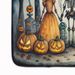 Calacas Skeletons Spooky Halloween Memory Foam Kitchen Mat Machine Washable Anti-Fatigue Mat Cushion Comfort Bath Mat Or Kitchen Rug_maomaolike.com
