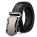 Fashion Business Men'S Genuine Luxury Brand Metal Buckle High-Quality PU Leather Soft Belt With Cargo Pants Jeans_maomaolike.com