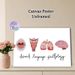 Speech Language Pathology Painting Poster, Hand-drawn Speech-related Anatomical Organs Poster, Informative Educational Decor Ideal For Speech Therapy_maomaolike.com