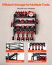 Power Tool Organizer Wall Mount, 4-Layer Storage Rack With 4 Drill Holders, Tools Holder And Storage Rack With Screwdriver Holder, Garage Tool Organizer For Garage, Workbench, And Workshop_maomaolike.com