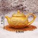 Brass Dragon And Phoenix Teapot Relief Creative Tea Set Home Office Reception Coffee Table Decoration Desktop Ornament Copper Craf_maomaolike.com