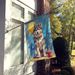 Siberian Husky Happy Birthday House Flag Large Porch Sleeve Pole Decorative Outside Yard Banner Artwork Wall Hanging, Polyester, House Size, Multicolor_maomaolike.com