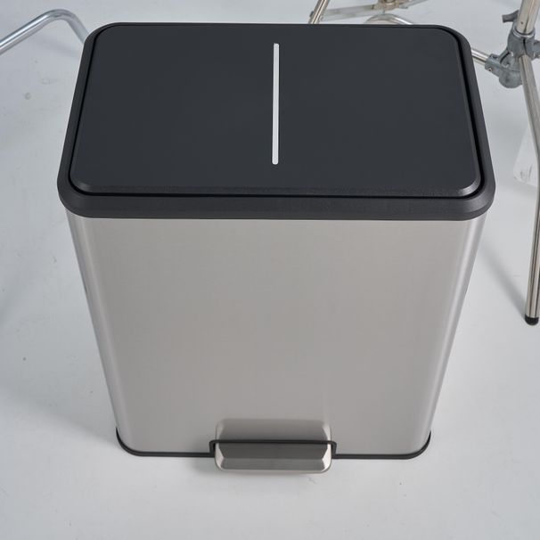 SSTC601-60L-S, Stainless Steel Kitchen Trash Can, 60L_maomaolike.com