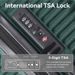 Luggage Sets ABS Hardshell 3pcs Luggage, Lightweight Durable Suitcase Sets Spinner Wheels Suitcase With TSA Lock 20''24''28'' Available(Dark Green)_maomaolike.com