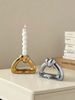 1pc Triangular Shape Column Candle Holder With Multiple Colors, Suitable For Multi-scene And Multi-festival Ornaments, Candle Holders_maomaolike.com