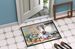 Bull Terrier The Chef Doormat Front Door Mat Indoor Outdoor Rugs For Entryway, Non Slip Washable Low Pile, 24H X 36W_maomaolike.com