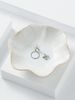 1 Ceramic Petal Jewelry Tray, Petal Design Decorative Small Accessory Tray, Used For Jewelry Storage And Display, Home Decoration_maomaolike.com