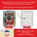 Mastiff Christmas Porcelain Ornament Christmas Tree Hanging Decorations For Home Christmas Holiday, Rectangle, Gift, Multicolor_maomaolike.com