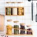 Sealed Glass Kitchen Food Container Household Tea Grain Box Storage Jar_maomaolike.com