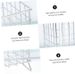 Home Use Storage Basket Iron Craft Elegant Decorative Basket Wide Application For Snacks Fruit Office Supplies_maomaolike.com