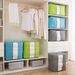 Small Colorful Quilt Clothes Storage Organizer Bag Foldable Fabric Wardrobe Packing Sack For Bedding_maomaolike.com