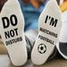 Unisex FOOTBALL socks DO NOT DISTURB WATCHING FOOTBALL socks Mid-tube socks Neutral socks_maomaolike.com