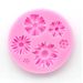 1pc 3D Flower Silicone Molds for Cake Decorating and Baking - Perfect for Fondant, Chocolate, Candy, and More!_maomaolike.com