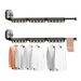 SOGA 2X 127.5cm Wall-Mounted Clothing Dry Rack Foldable Hanger_maomaolike.com