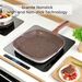 28cm Granite Nonstick Frying Pan - Cast Aluminum Skillet, Steak Griddle & Multipurpose Pan | Induction Compatible, All Cooktops_maomaolike.com