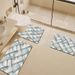 Bathroom Mat Toilet Mat Shower Mat Entrance Rug Absorbent Non-Slip Mat Soft Quick-Dry Machine Washable_maomaolike.com