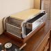 Kitchen Coffee Machine With Elevated Countertop, Multifunctional Water Cup, Bowl, Dish, Tray, Pull-out Storage Rack, Tea Bag Storage Rack_maomaolike.com