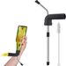 1pc Creative Long Beer Snorkel Dispenser Straw With Brush Stainless Steel Drinking Bong Funnel Slammer Double Snorkel Bar Tool For Games Party_maomaolike.com