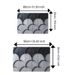 Bathroom Mat Toilet Mat Shower Mat Entrance Rug Absorbent Non-Slip Mat Soft Quick-Dry Machine Washable_maomaolike.com