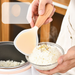 Sumeguan Silicone Non-Stick Scoop Spoon Household Rice Cooker Food Grade Standable_maomaolike.com