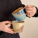 Vintage Style Ceramic Mug Japanese Household Kiln Change Water High-end Afternoon Tea Coffee Cup Men's Gift_maomaolike.com