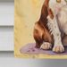 Welsh Springer Spaniel Happy Birthday House Flag Large Porch Sleeve Pole Decorative Outside Yard Banner Artwork Wall Hanging, Polyester, House Size, Multicolor_maomaolike.com