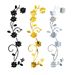 Floral Acrylic Mirror Wall Sticker – Elegant 3D Vine Flower Decal For Living Room, Bedroom & Hallway Decor, Peel And Stick DIY Wall Art_maomaolike.com