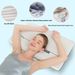 Deep Sleep Pillow, Design For Side & Back Sleepers, Orthopedic Cervical Shape Gently Cradles Head & Provides Neck Support & Shoulder Pain Relief_maomaolike.com